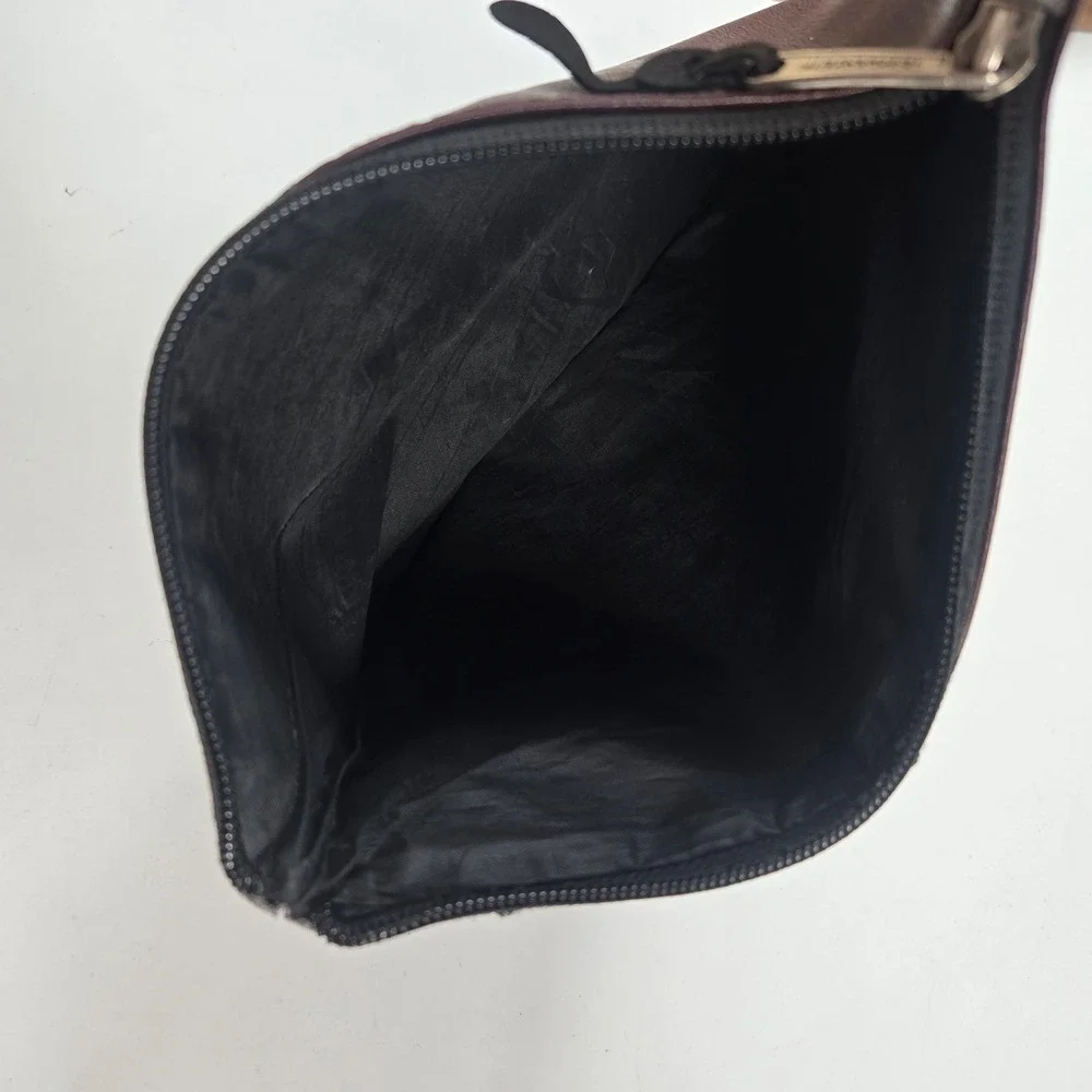 Herschel Virgin Atlantic Pouch Burgundy Grey Travel Amenity Bag Case‎ Toiletry